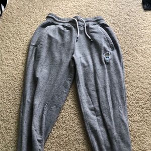 GOAT sweatpants. Gray. New.